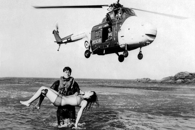 Vintage Culdrose rescue